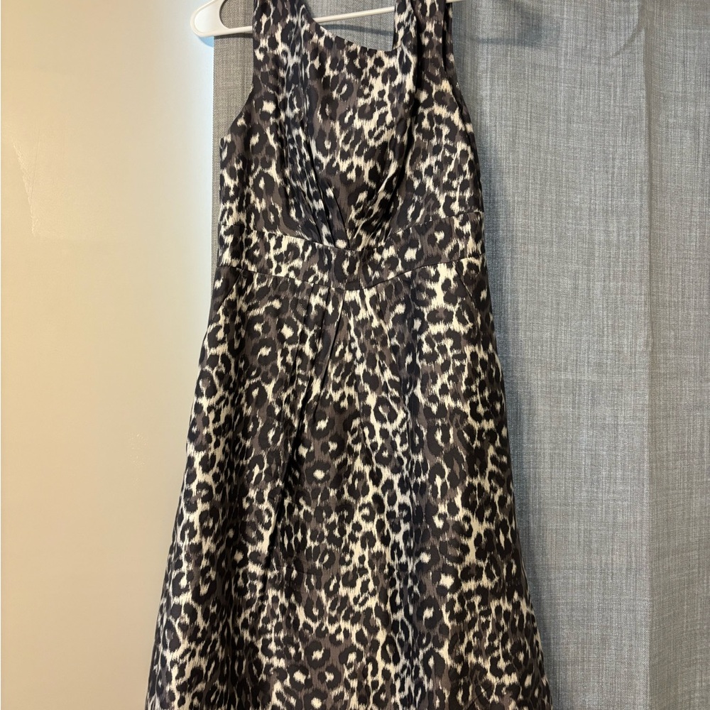 Leopard Print Mini Dress